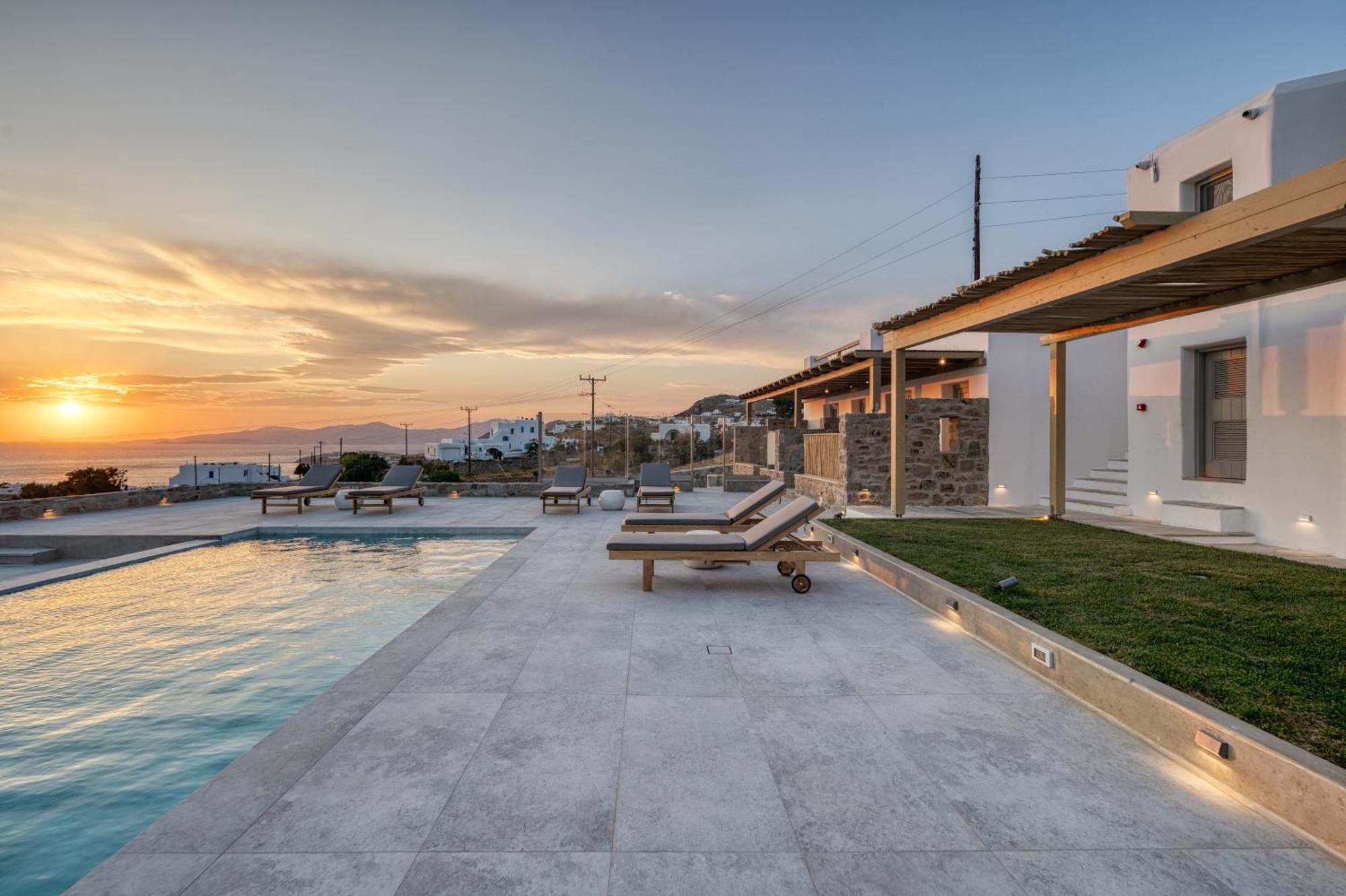 Ostria View Mykonos Bed and Breakfast Mykonos Town Exteriör bild