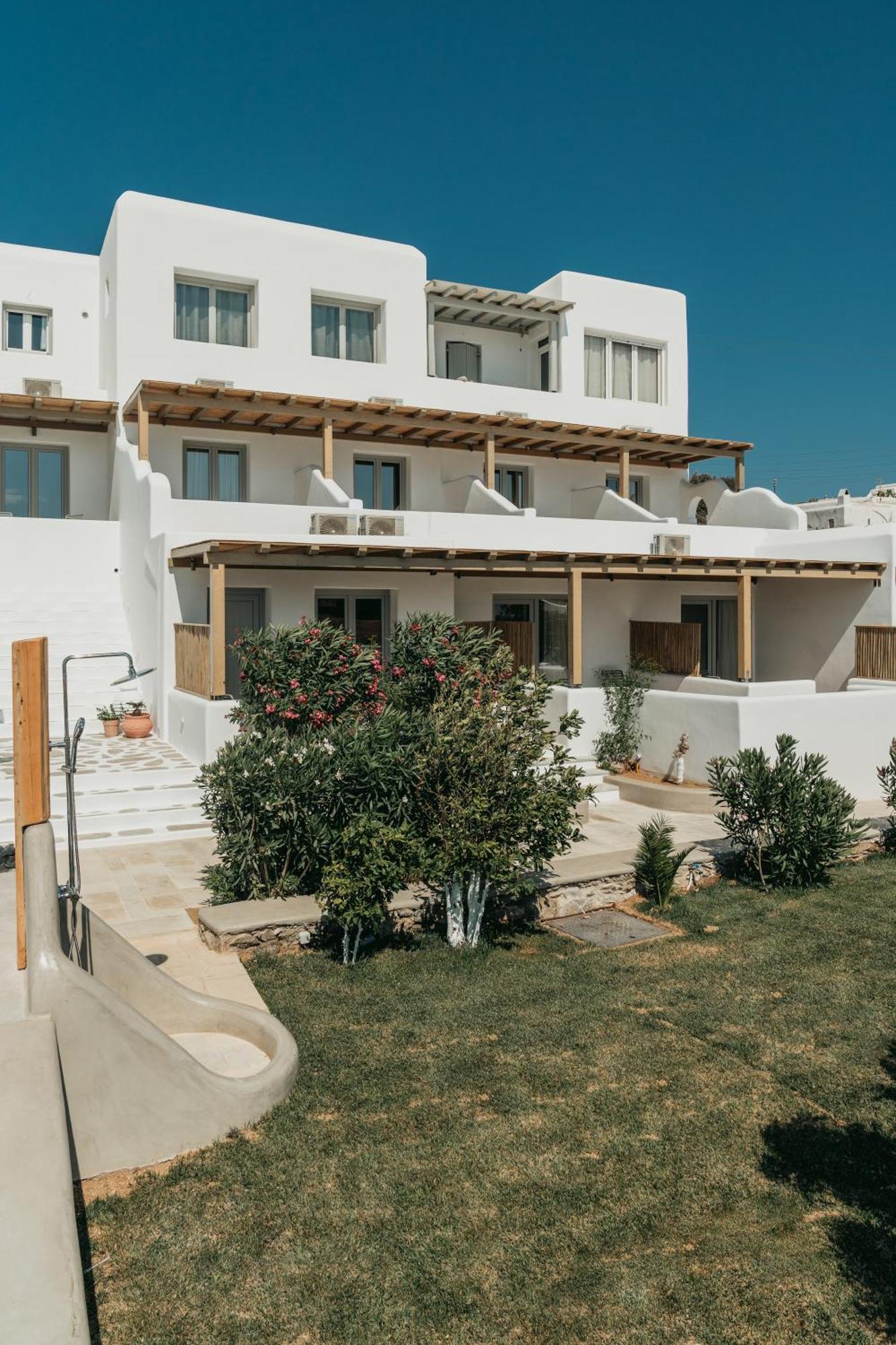 Ostria View Mykonos Bed and Breakfast Mykonos Town Exteriör bild