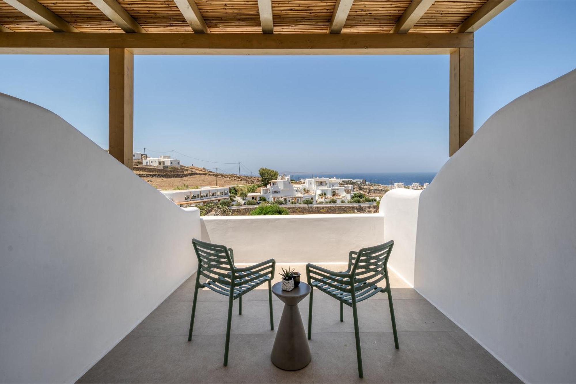 Ostria View Mykonos Bed and Breakfast Mykonos Town Exteriör bild