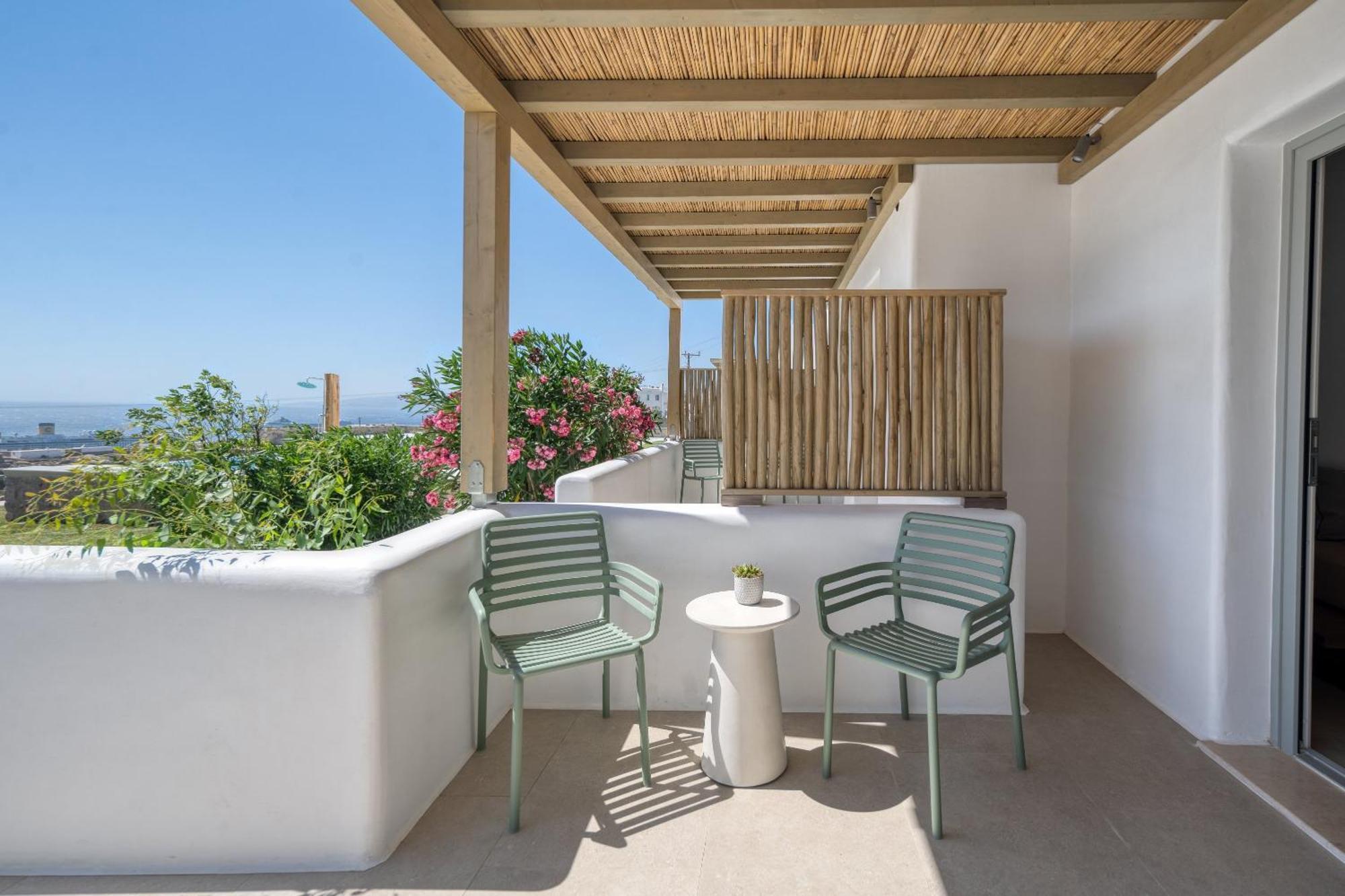 Ostria View Mykonos Bed and Breakfast Mykonos Town Exteriör bild