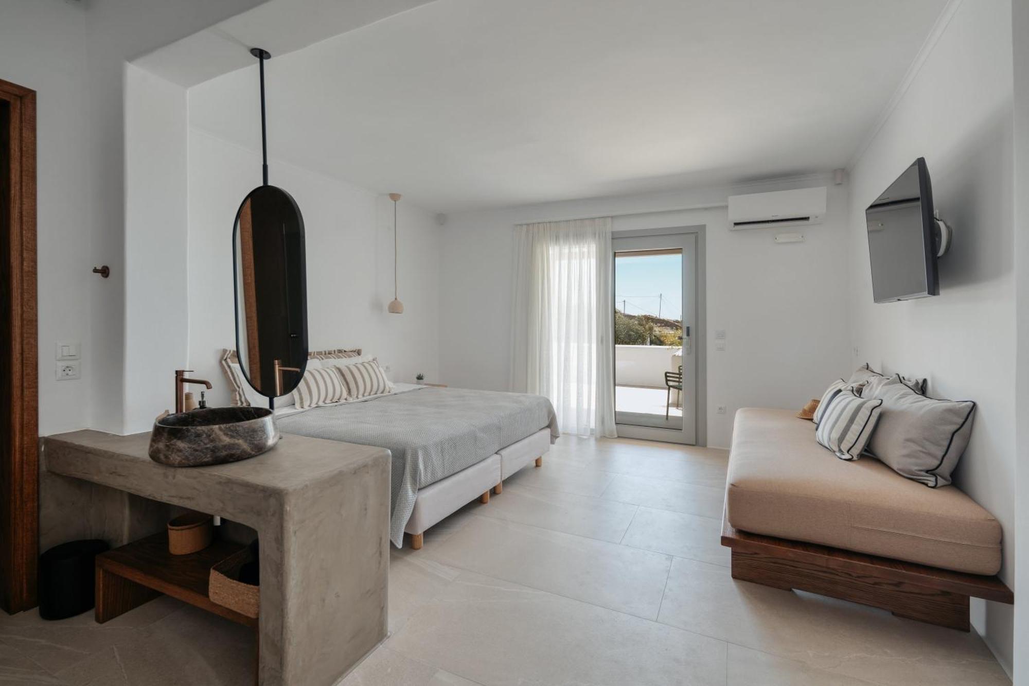 Ostria View Mykonos Bed and Breakfast Mykonos Town Exteriör bild