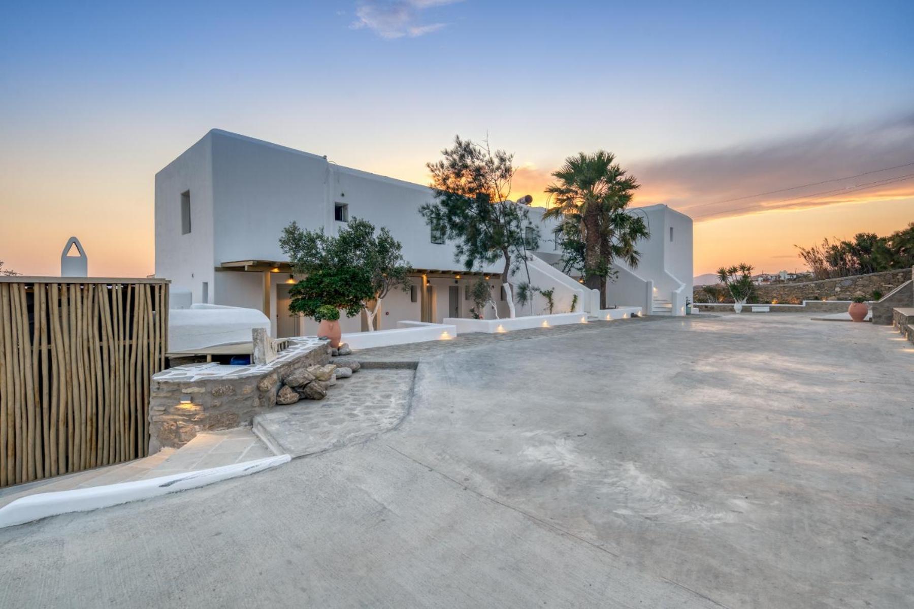 Ostria View Mykonos Bed and Breakfast Mykonos Town Exteriör bild