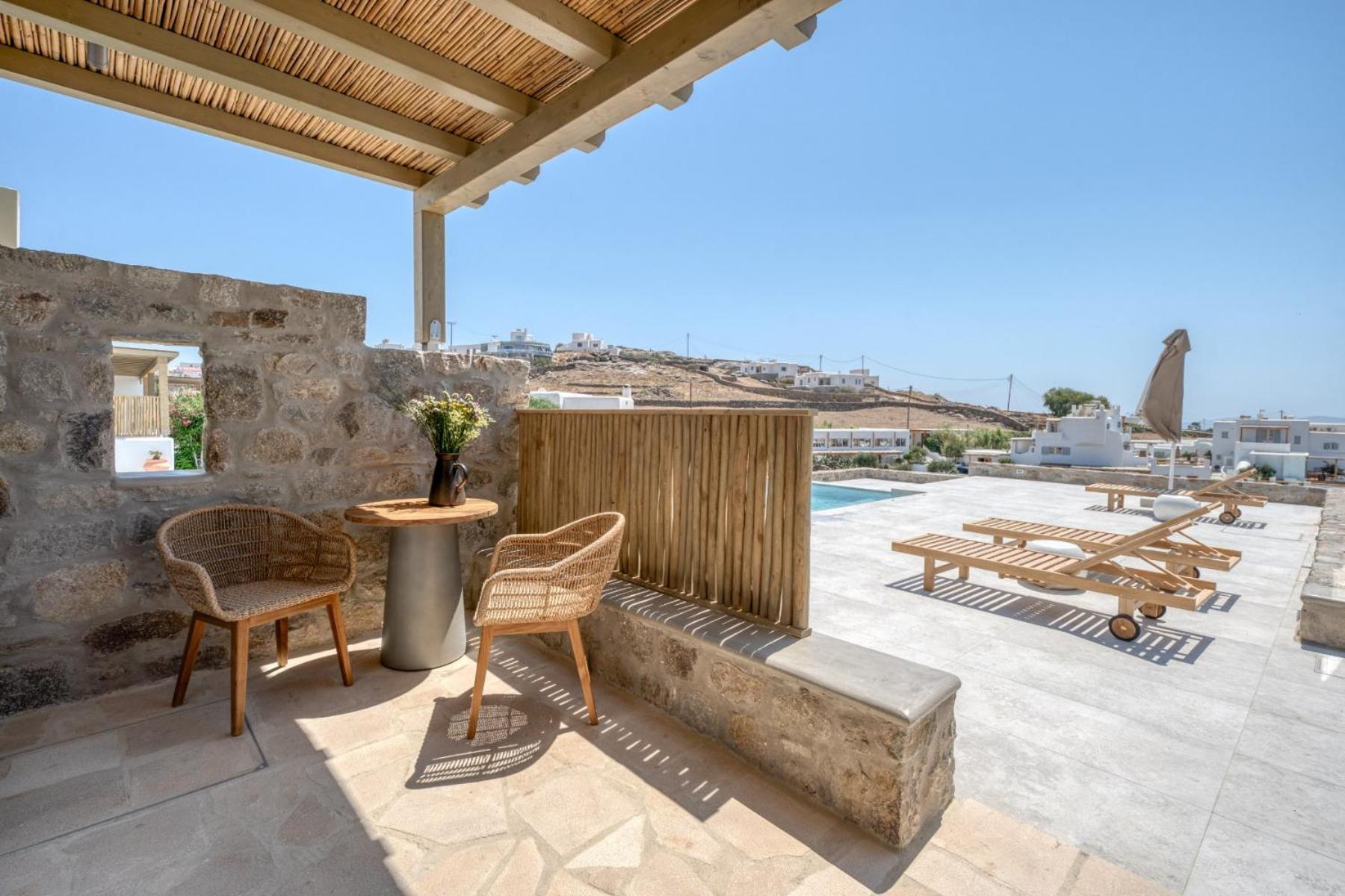 Ostria View Mykonos Bed and Breakfast Mykonos Town Exteriör bild